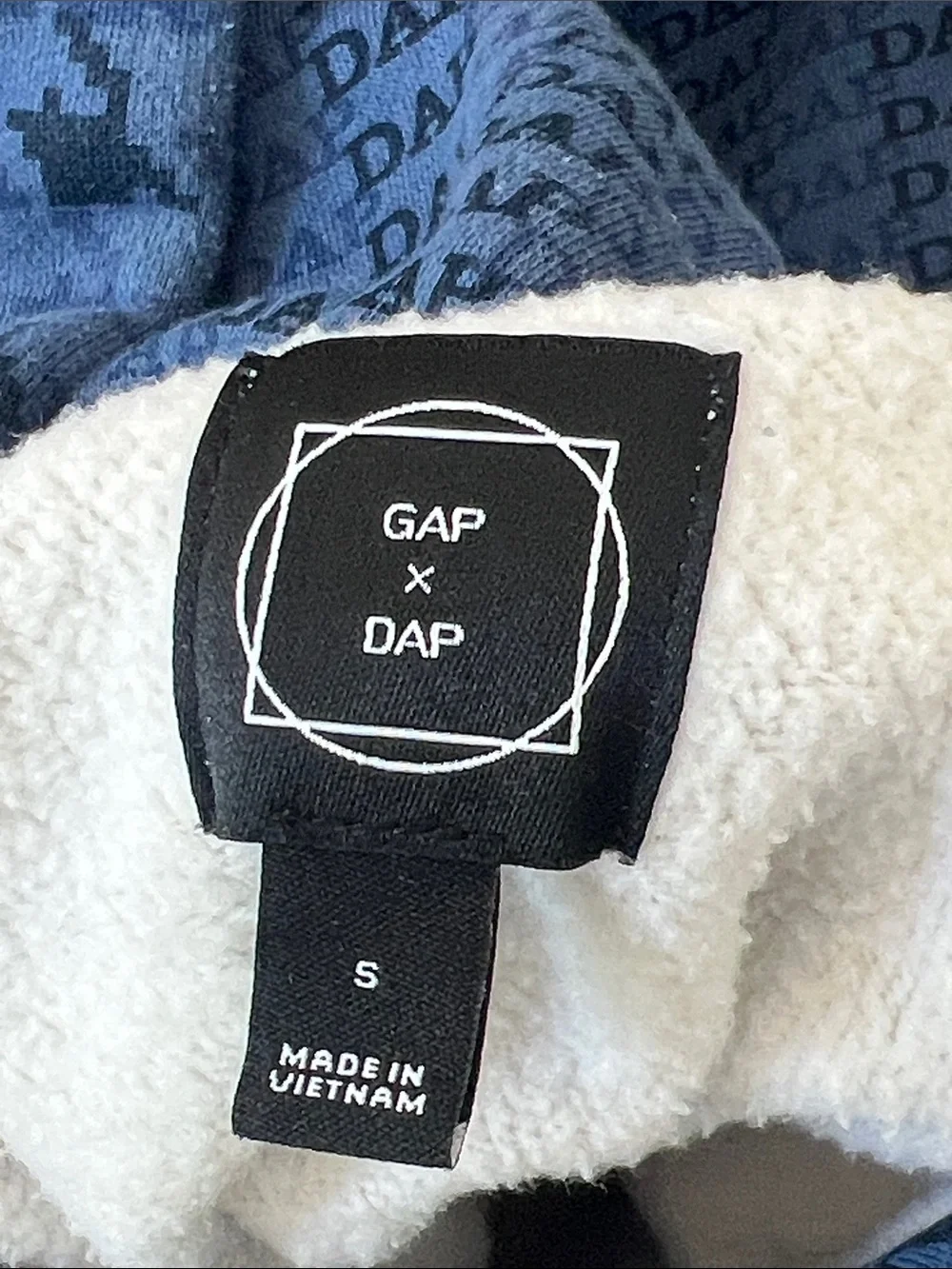 GAP White Dapper Dan Kids Colourblock Logo Hoodie